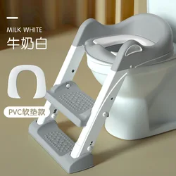 Wholesale Small Baby Toilets Ladder For Children Kids Potty training Toilet Seat Chair With Wc Cover step stool 2022