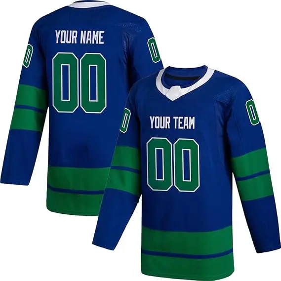 2024 ealer stitched ice  hockey jersey uniform sets men ice hockey jerseys custom design