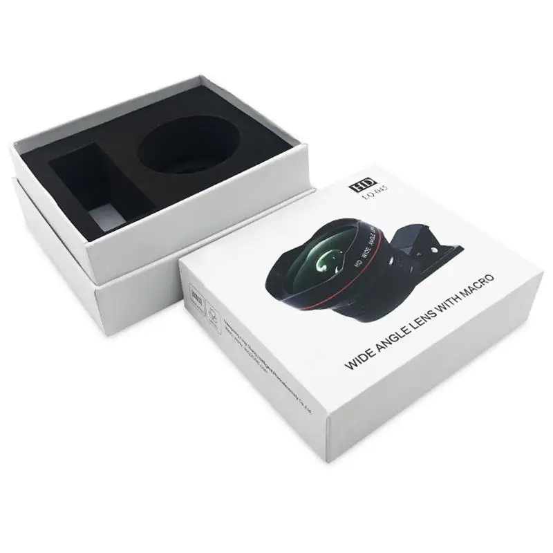 Custom Shooting Camera Packaging Box Outdoor Viewfinder Lens Cardboard Paper Biodegradable with foam insert