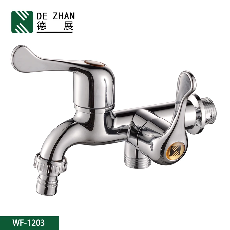 Hot Sale Plastic Bibcock Water Faucet Tap Double Bibcock Faucet
