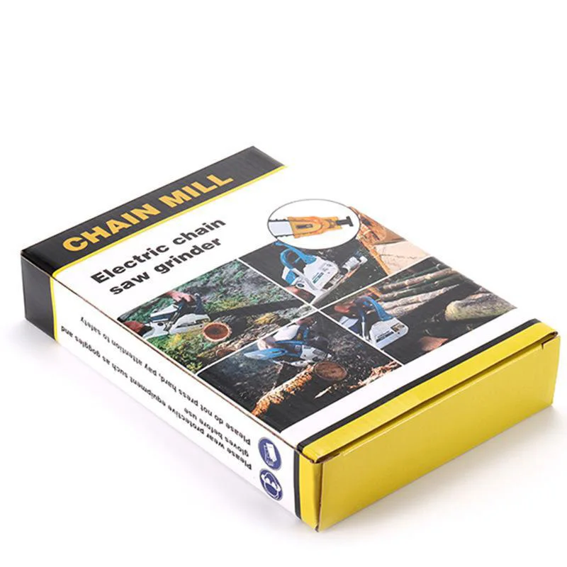 Chainsaw Teeth Sharpener Chainsaw Portable Durable Easy Power Bar-Mount Fast Grinding Chainsaw Chain Sharpener Tool