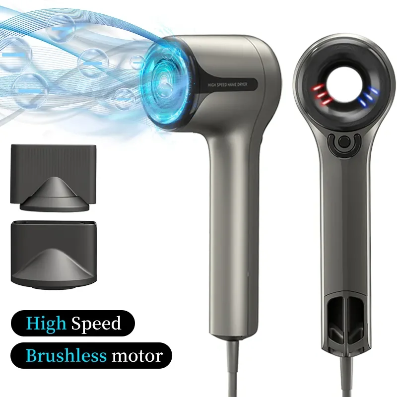 Blower Dryer Small Mini Hair Professional Portable Ionic With Diffuser for Curly
