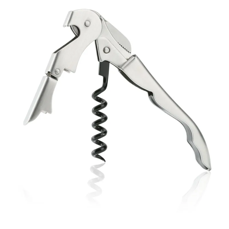 Customizable Logo High Quality Stainless Steel Wine Opener Top Selling Bottle Corkscrew Box Metal Red Wine Openers Key Beers