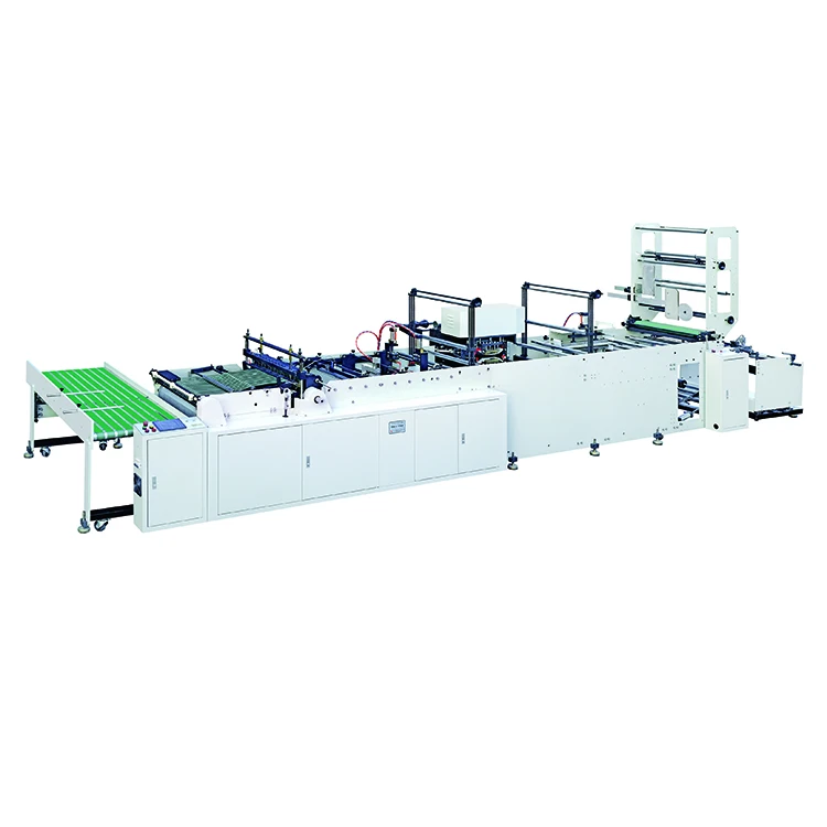Auto-controll Handled Side-sealing soft loop handle bag making machine