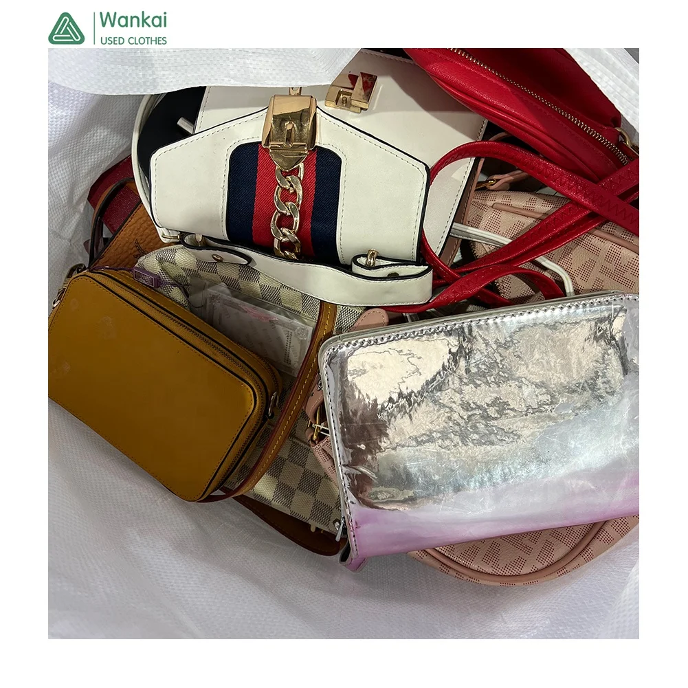 CwanCkai Wholesale Bags Supplier High Quality Bulk Used Bags Lady, Low Price Premium Used Clothes Woman Leather Secondhand Bags
