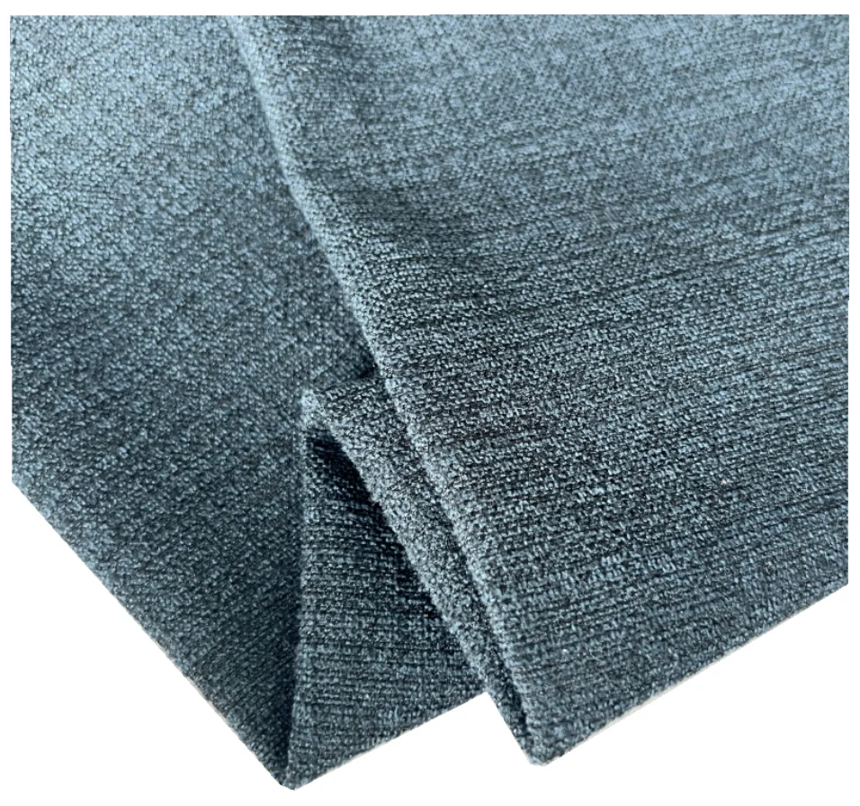 China Good design more colorful 100% polyester Linen Upholstery Fabric