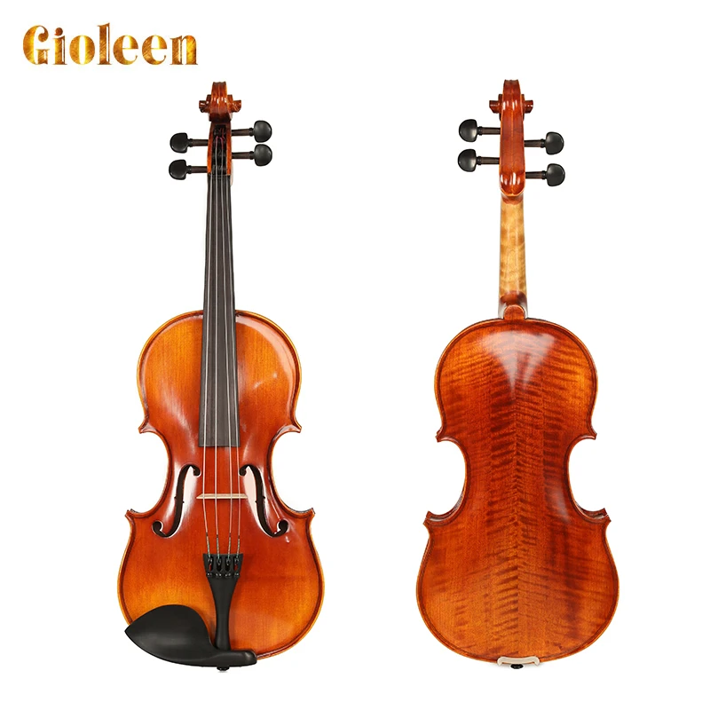 Среднечастотный 15,5-дюймовый альт Футляр Европейский передовой высокого качества из углеродного волокна цена цвет скрипка немой ручной работы