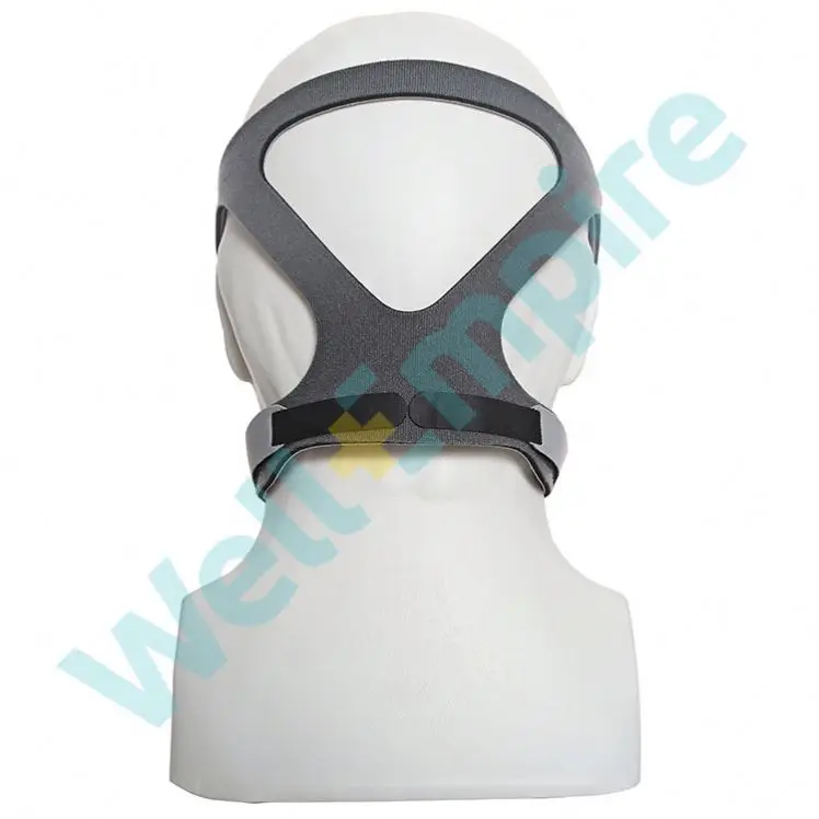 High Quality Wellempire Universal CPAP Headgear use for Full Face CPAP Mask, or Nasal Mask , Standard Black