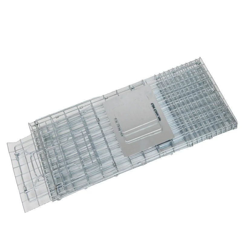 Easy use galvanized foldable automatic mouse traps rat trap cages