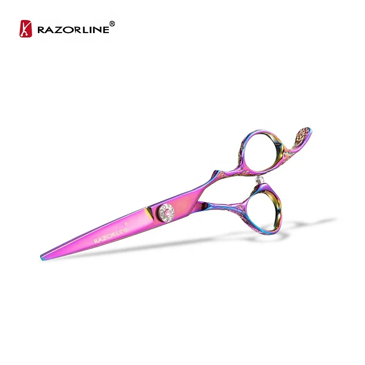 Left handed Different Types Of Barber Scissors Hair Cut