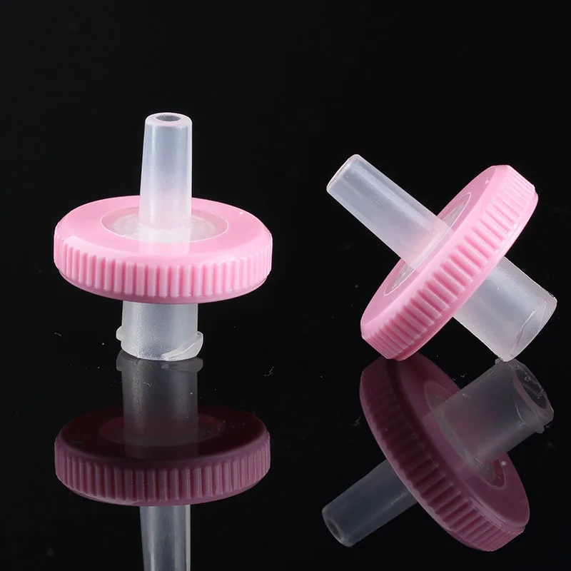 25mm 0.22um 0.45um Disposable Sterile ptfe pvdf nylon Syringe Filter