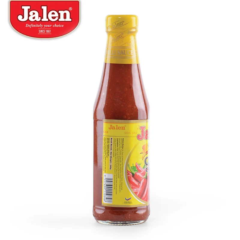 Самый продаваемый в Малайзии красный горячий соус чили с 340 г острым ароматическим ароматом, который делает ротовую воду