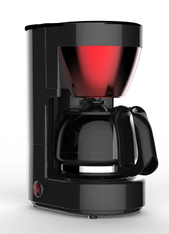 
HOMEZEST CM-326 0.65L Filter 4-6 Cups COFFEE Machine Maker CAR CB Ce Hotel Household Hot Water System ROHS Free Spare Parts GS 