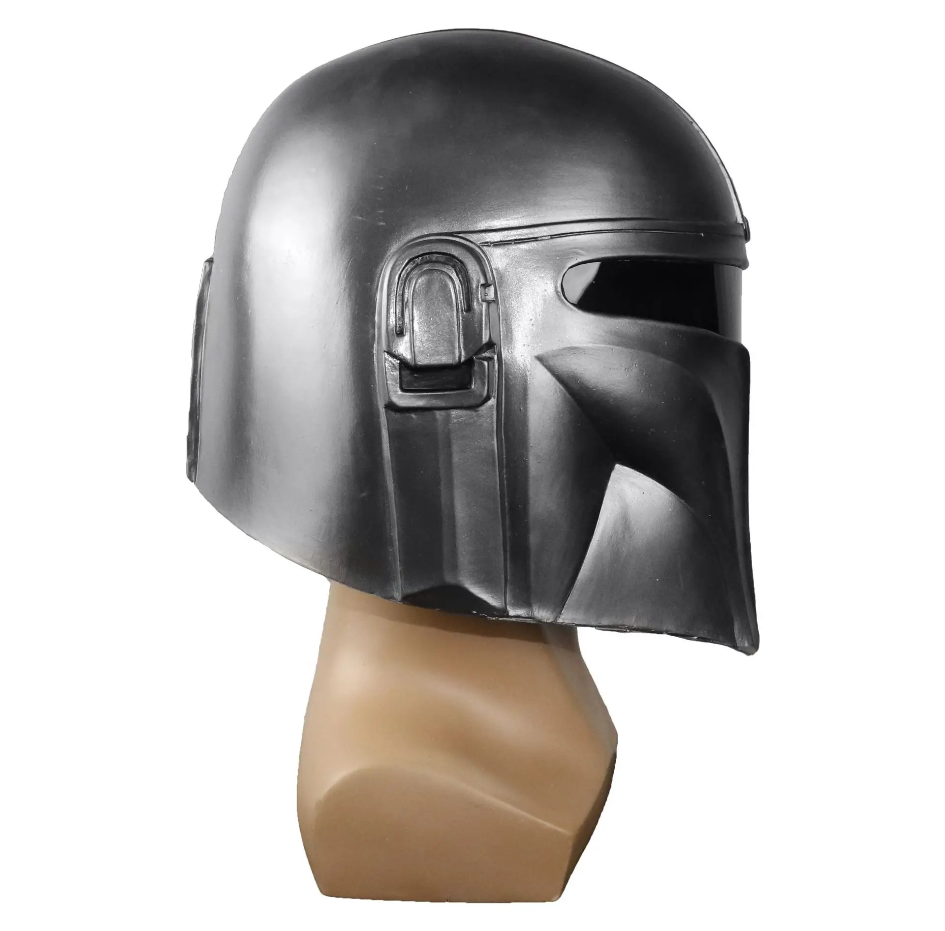 LED mandalorian helmet halloween mask dress up star 9 skywalker rise darth vader white war soldier glow party masks helmet