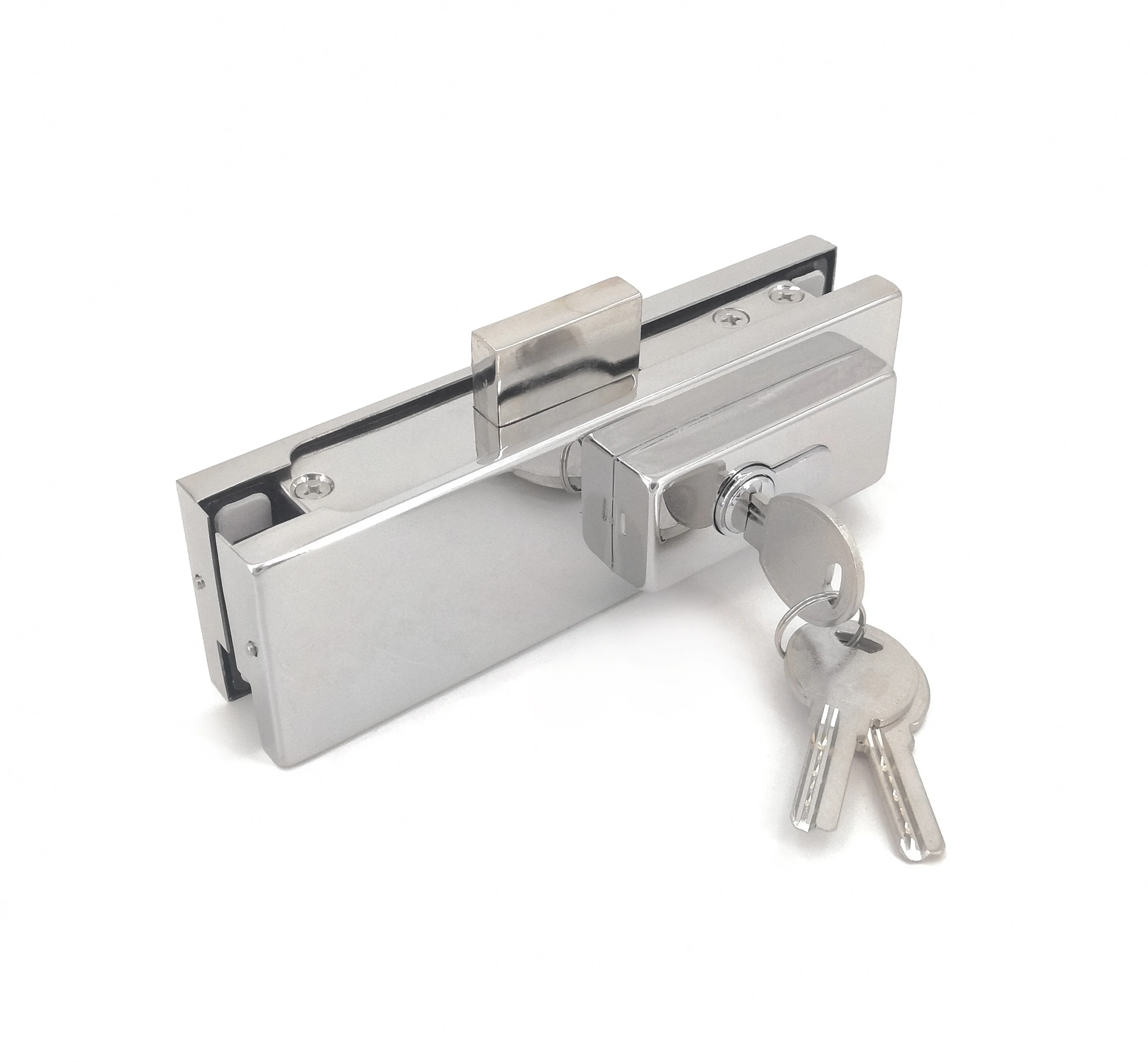 glass door patch fittings central lock patch fitting for frameless glass sliding doors