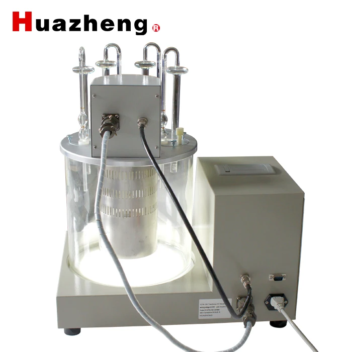 Huazheng Электрический измеритель вязкости ASTM D445 оборудование для тестирования кинематической ванна