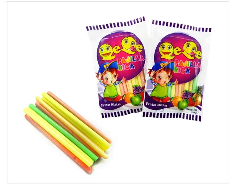 Mix fruity flavor cc stick candy sweet