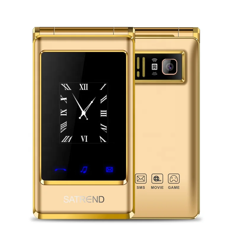 
China manufacturer wholesale FM MP3/MP4 Dual sim dual standby touch screen flip phone 