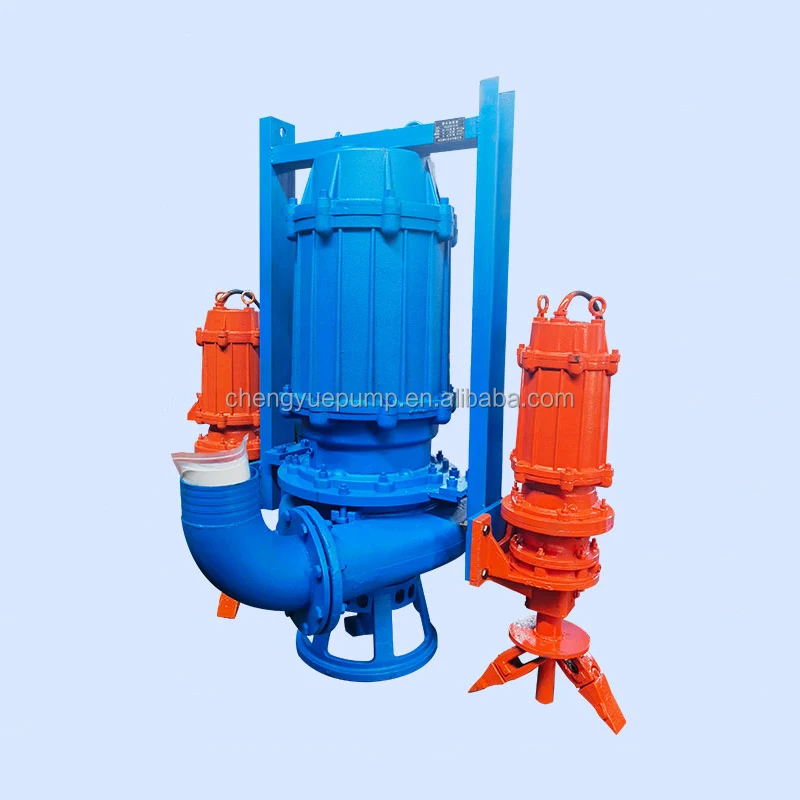 sludge Water Sand Dredge Pump Submersible Pump Industrial Electric Slurry Pump With Cutter