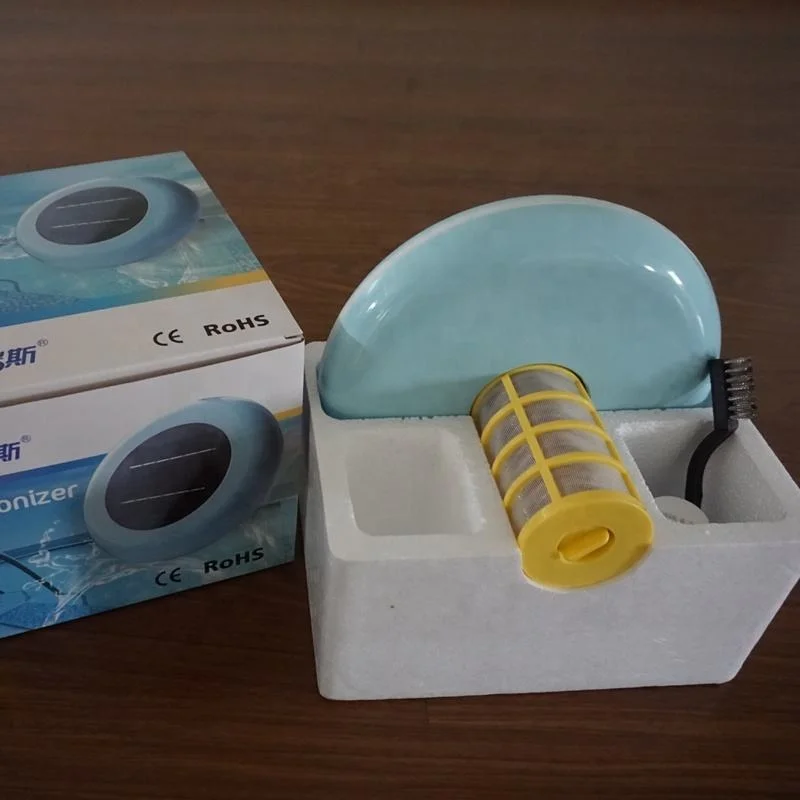 High Quality Pool Water Purifier Solar Energy Ionizer Swimming Pool Solar Ionizer