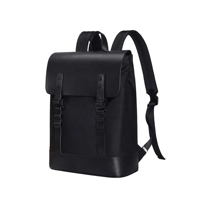 stylish waterproof black nylon rucksack for men designer leather backpacks