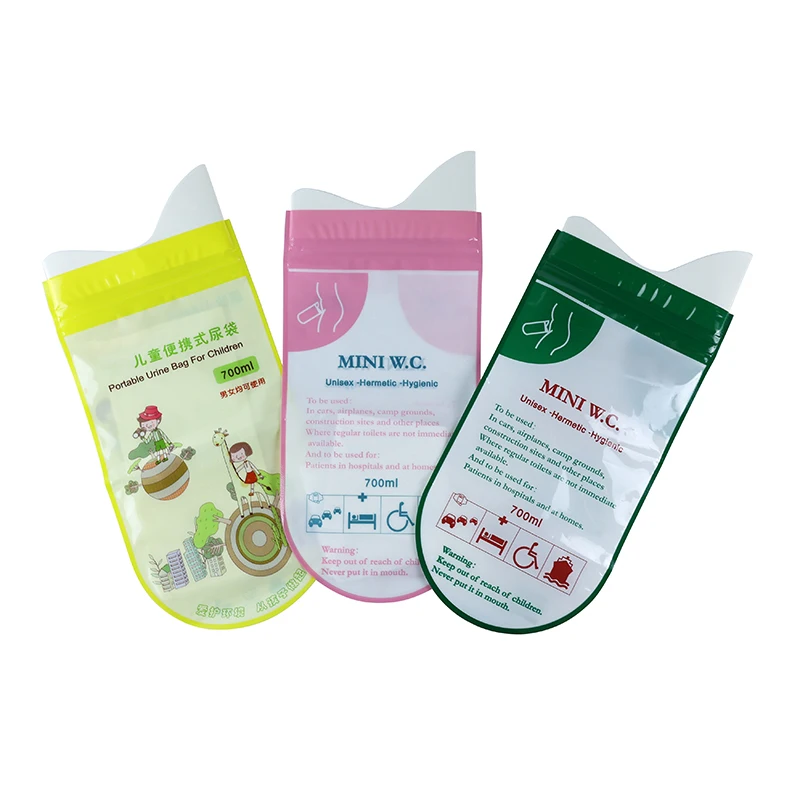 Wholesale Sale Special for car travel dispozabag urine collection 700ml Close System Outdoor emergenc