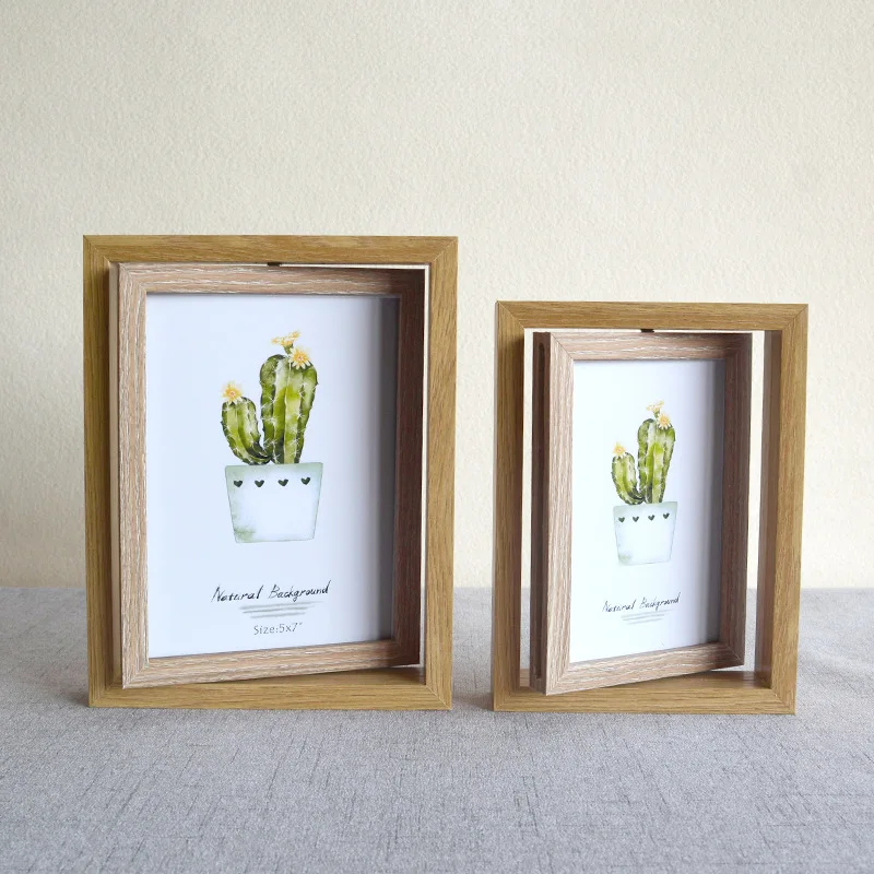 Wholesale Modern Custom Size 6x8 8x10 11x14 A3 A4 Pine Wooden Frame for Photo Painting