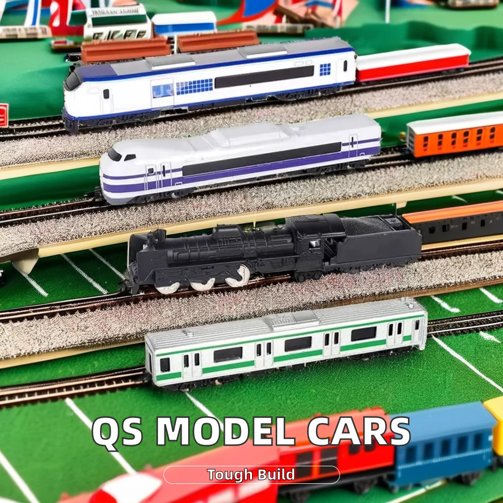 QS High Quality 1:48 Scale Alloy Die CSAT Model Car Toys 2 Style Packing Metal Friction Simulation Train Vehicle Gifts for Kids