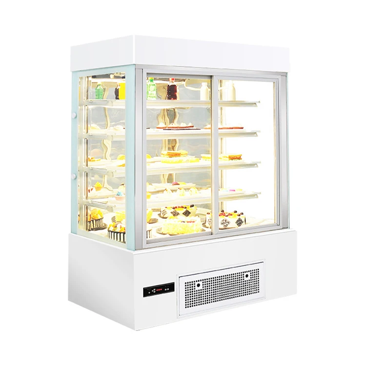 220V 50Hz China Display Chiller Unit Cake Display Chiller For Coffee Shop Display Chiller