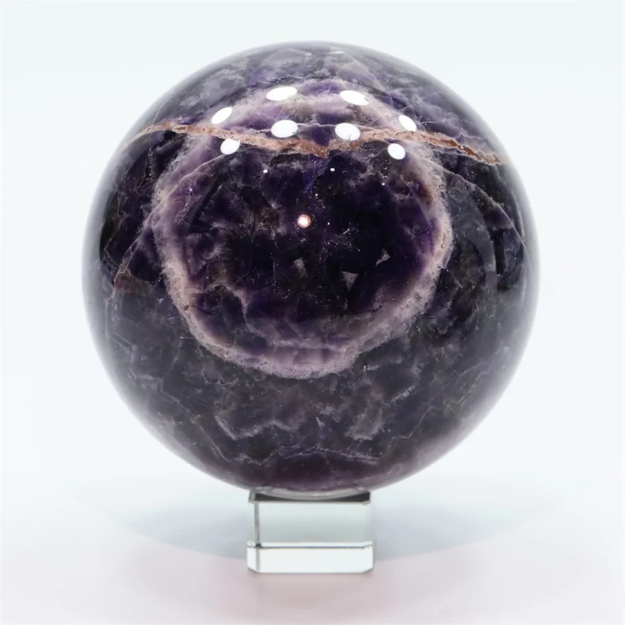 Luxury popular fancy purple healing crystal ball Gifts and souvenirs