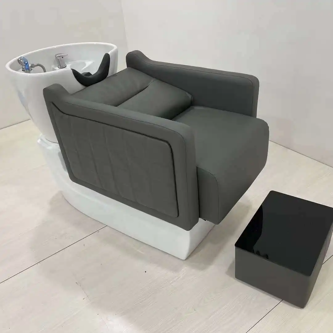 Shampoo Sink And Chair Electric Salon Chair Massage Spa Chair