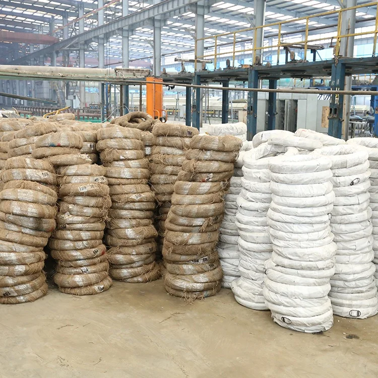 Q195/Q235 Hard Drawn Steel Wire Cold drawn coil iron  wire 3mm 4mm 5mm 5.5mm 6.5mm