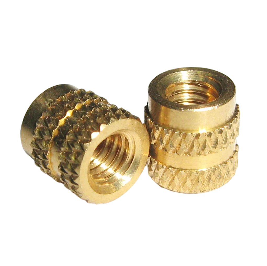 Изысканная технология поставки резьбовых вставок дизайн под заказ для пластика Сделано в Китае