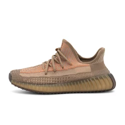 Высокое качество оригинальный бренд Yeezy 350 V2 мужская повседневная прогулочная обувь модные кроссовки Yeezy Спортивная мужская обувь Yeezy