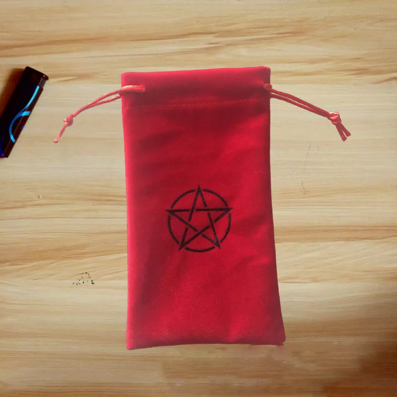 Spot Purple Tarot Storage Bag Five Star Carlo Bundle Bag Five Star Table Cloth Divination Tool Bundle Opening Storage Bag