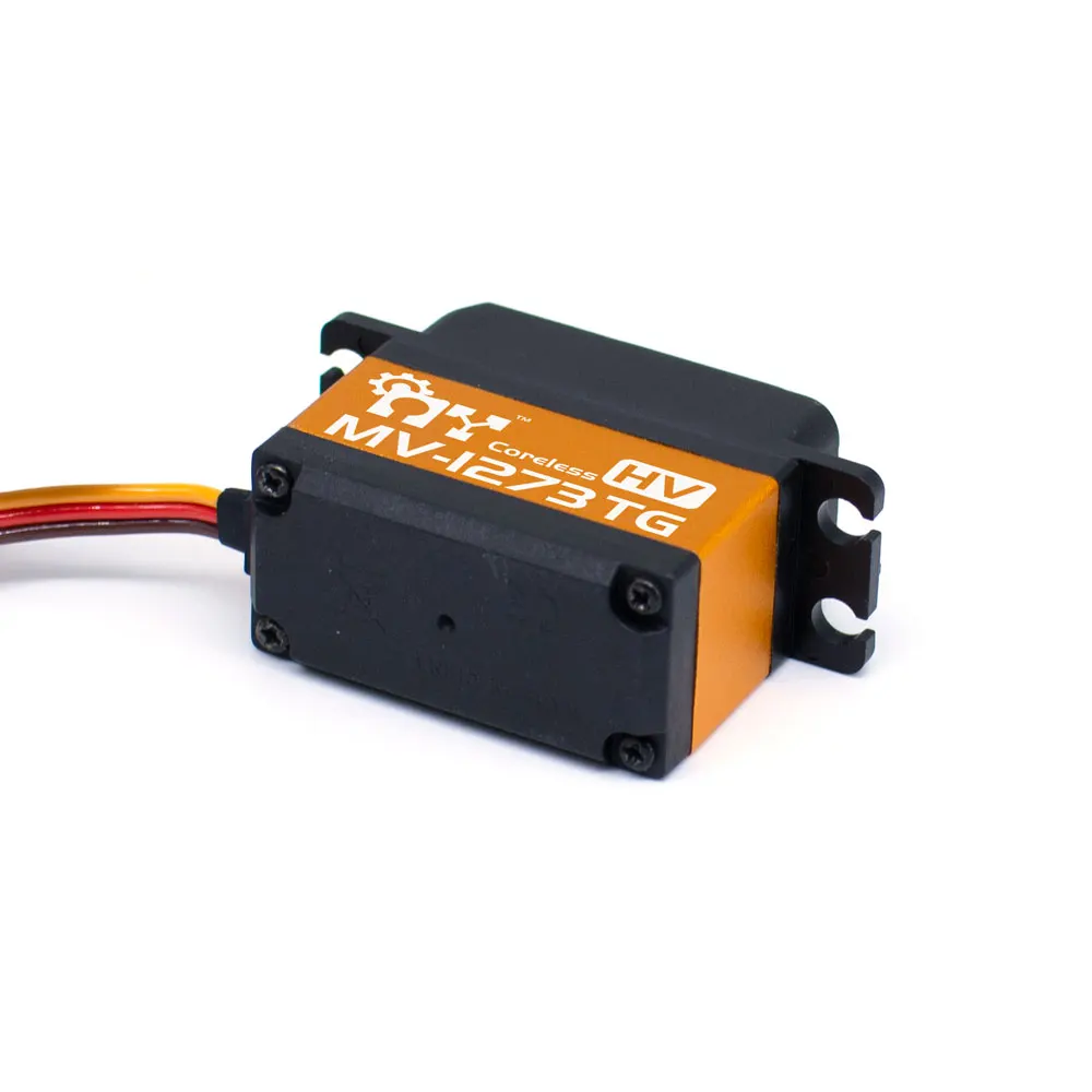 MV-1273TG 7.4V 16kg torque metal gear brushless servo motor programmable servo for drones cars ships and robots