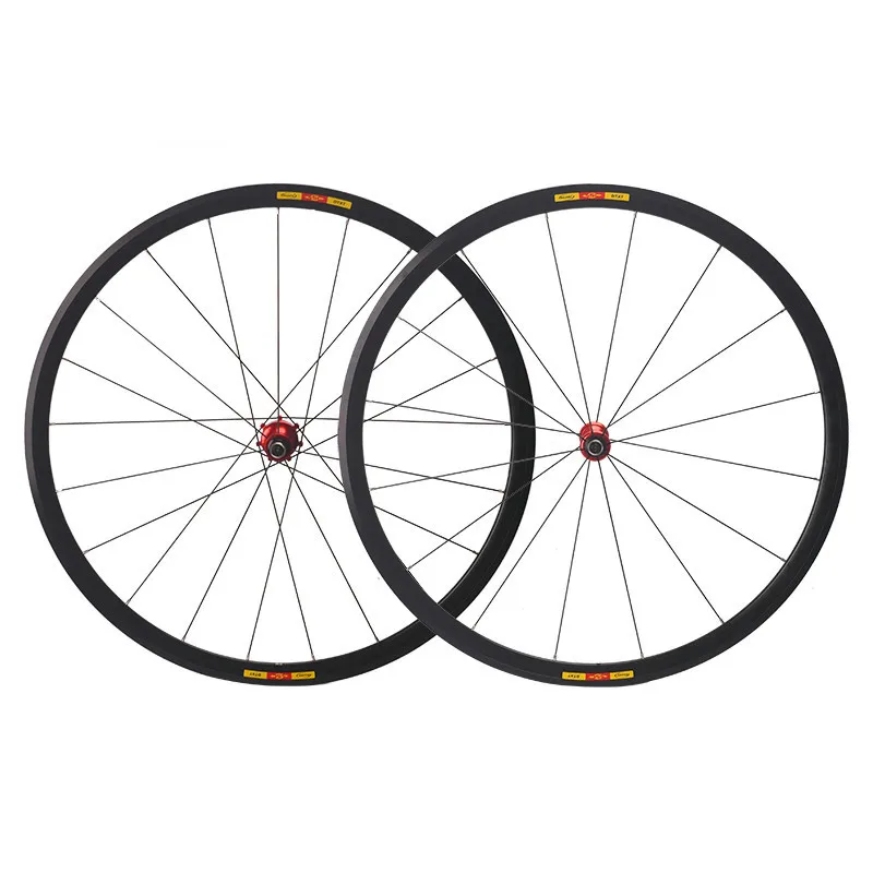700C 30mm Clincher Bike Road Bicycle Wheelset Sealed Bearing Ultra Light Wheels Wheelset Rim 11 S Cycling Wheels1650g