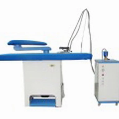 Hotel commercial industrial laundry fully automatic garment clothes steam suction vacuum ironing table board