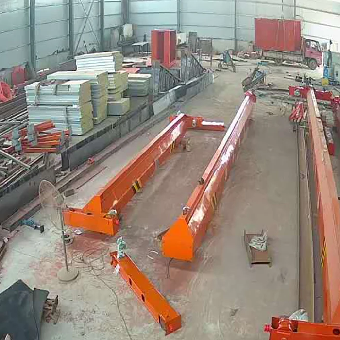 New  design 0.5ton to 10ton LX model single girder suspension bridge crane overhead hang crane for warehouse