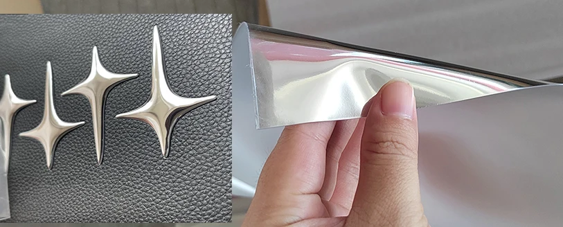 Hoogfrequerente 3D ТПУ пленка виниловый рулон на заказ мягкая печатная высокочастотная металлическая цветная для одежды переводная бумажная