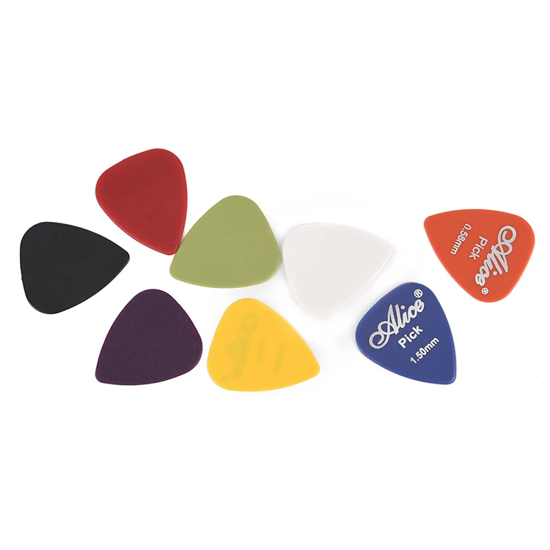 50 guitar picks 1 box case Alice acoustic electric bass pic plectrum mediator guitarra accessories thickness 0.58 - 1.5 mm