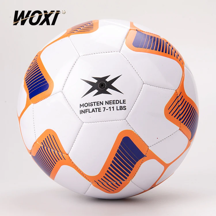 High quality machine stitched custom logo football soccer ball size 2 3 4 5 for training promotion