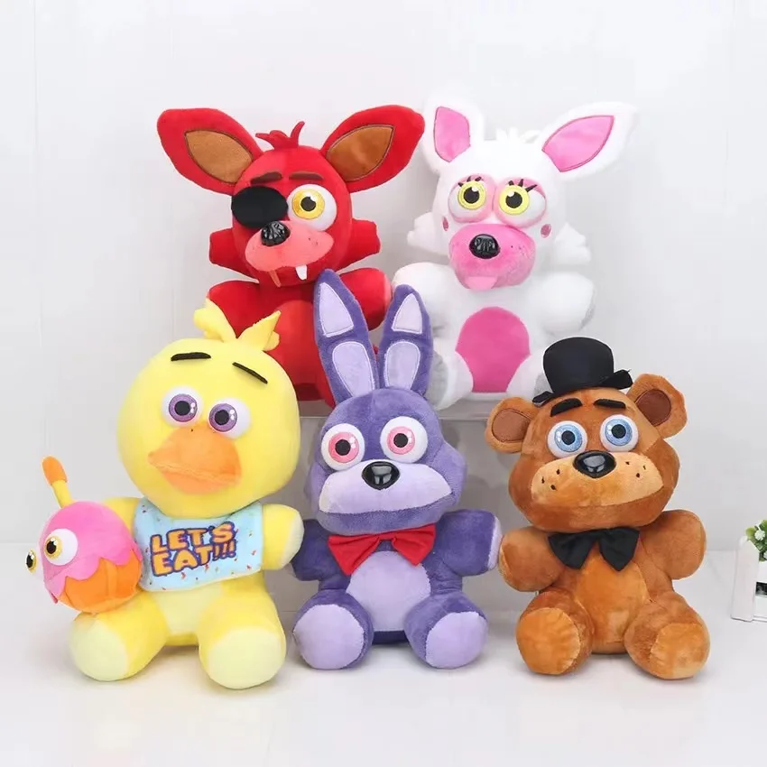 standard famous cartoon character Five Nights at Freddy Plush movie character soft toys