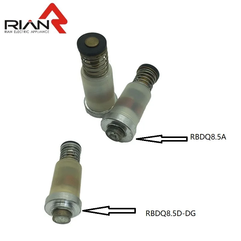 Gas geyser magnet valve magnetic core