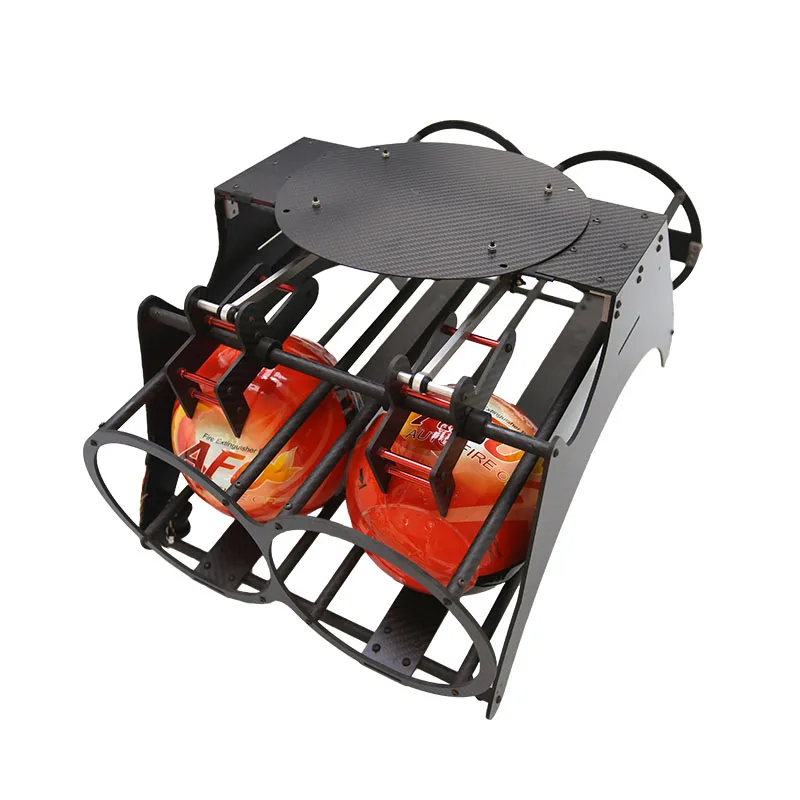 Firefighting Drone In Aircraft Water Mist Forest Fire Extinguisher With 20L Rubbe