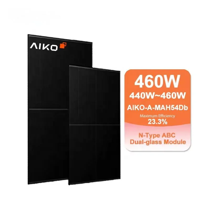 Высококачественные солнечные панели AIKO ABC 450 Вт 460 полностью черные высокоэффективные 24% N-типа 430 440 445
