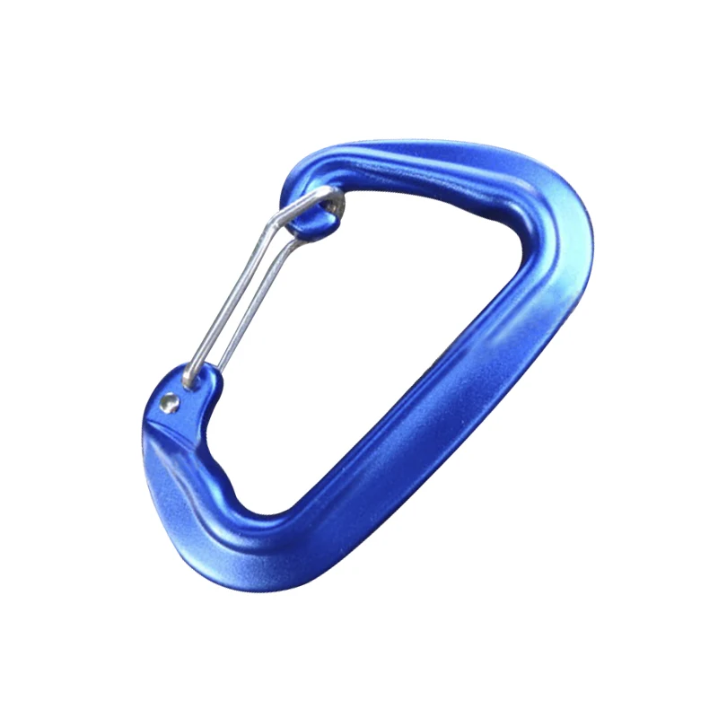 Carabiner With Screw Snap Carabiner D Shaped Locking Spring Snap Hook Rotating Carabiner Hook
