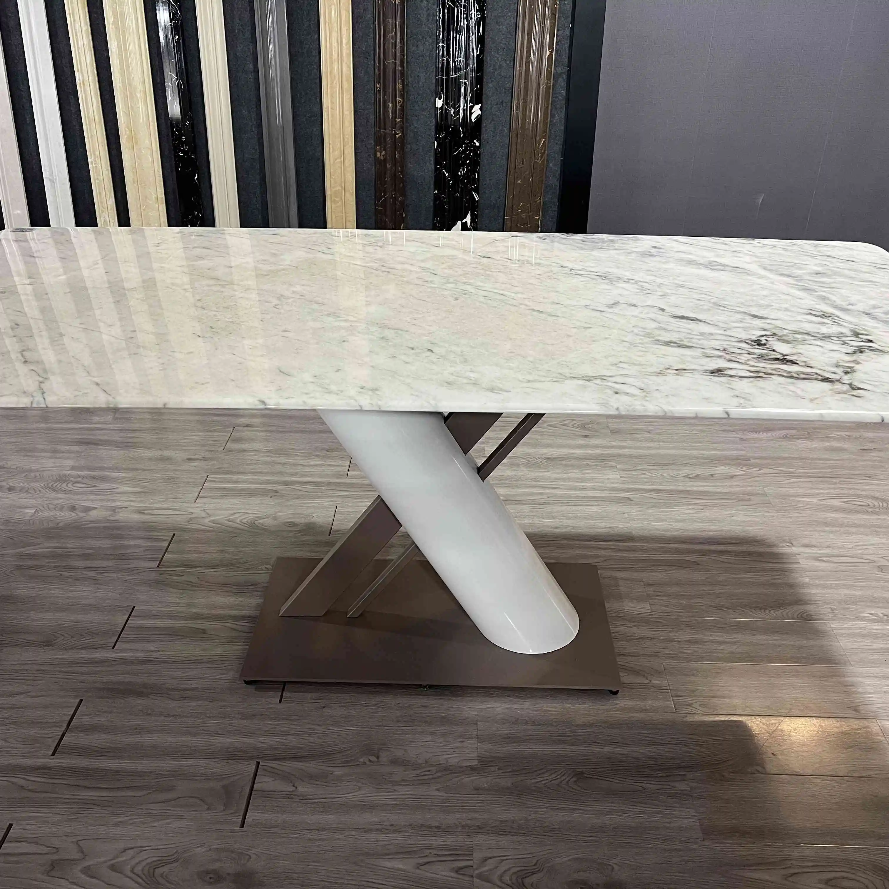Modern Furniture Kitchen Dinning Table Marble Dining Room Sets Dining Tables Marble Stone