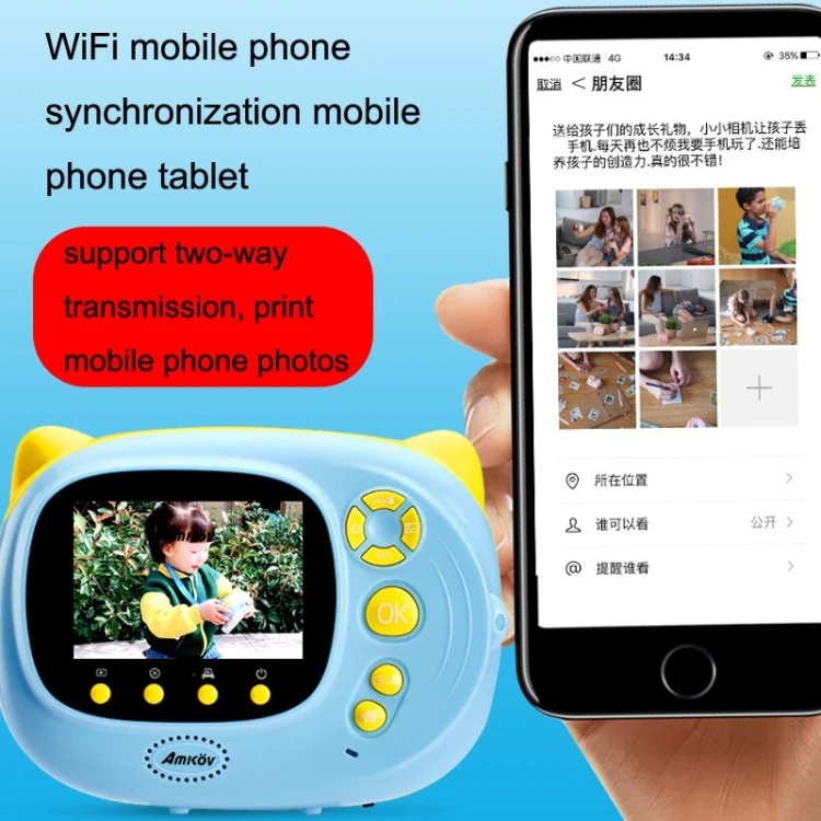 Mini Cute cameras for children USB charging 32GB Children Mini SLR Digital Camera children camera