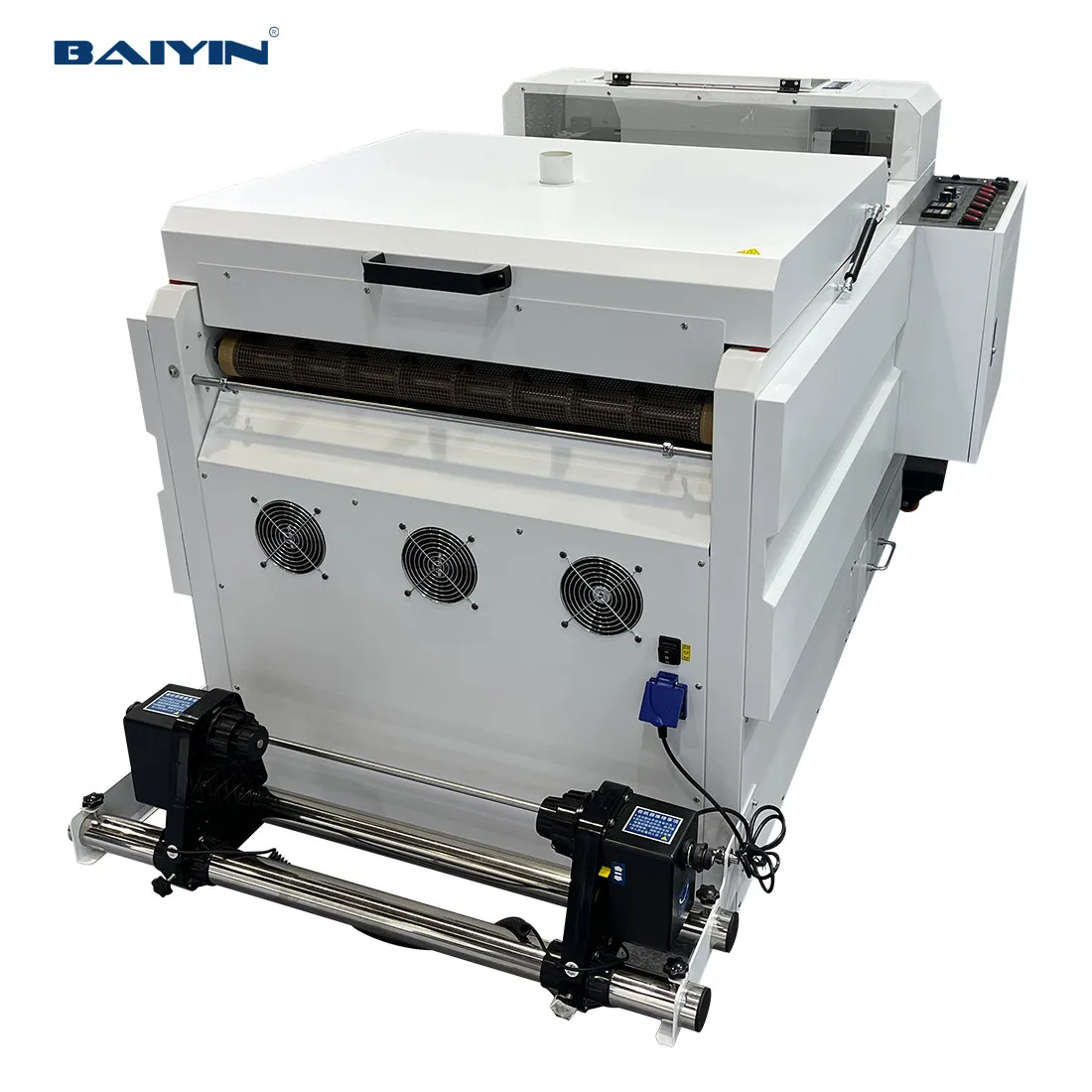 Baiyin  60cm inch automatic best dtf shaker machine For 60 cm White Ink DTF Heat Transfer Printer(CT-M2)